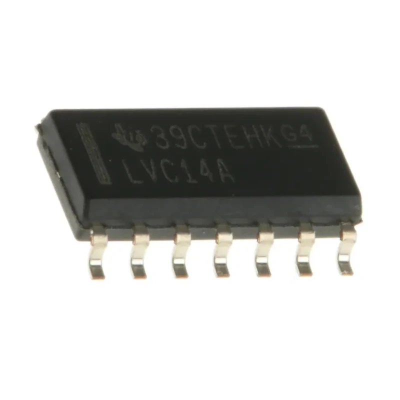 Texas Instruments Schmitt Trigger Input CMOS Inverter 6 Elements, 14-Pin SOIC SN74LVC14AD