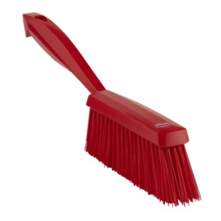 Vikan Red Hand Brush with 50 mm Bristle Length, 330 mm Length, 35 mm Width 45894