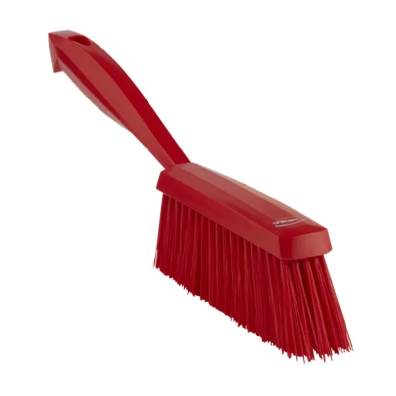 Vikan Red Hand Brush with 50 mm Bristle Length, 330 mm Length, 35 mm Width 45894