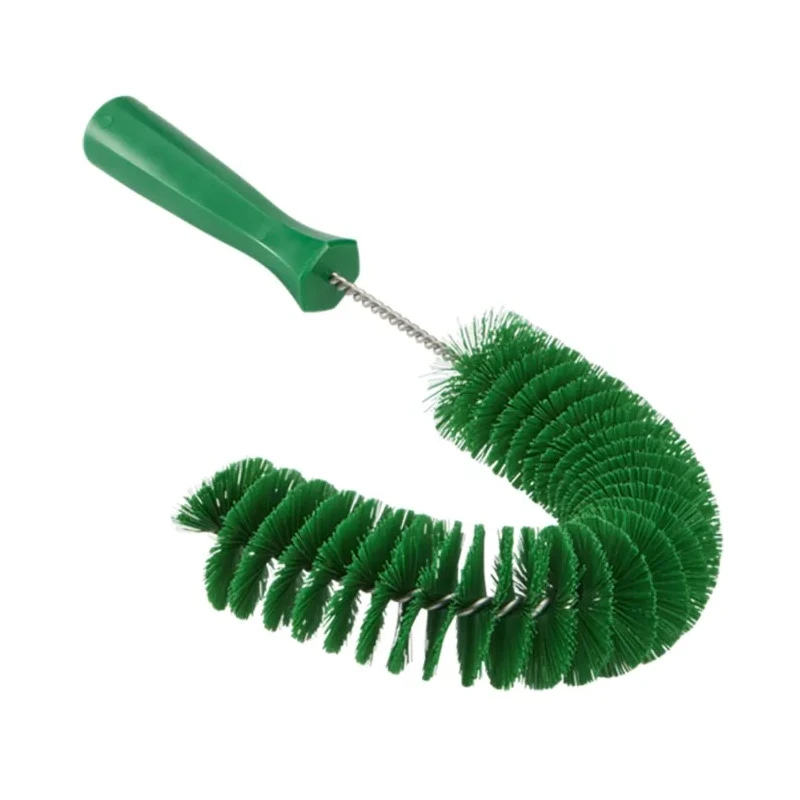 Vikan Green Scrubbing Brush with Polyester Bristle Material 20mm Width 360mm Length 55mm Height 53722