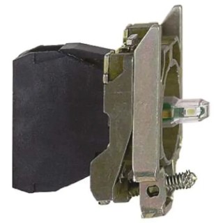 Schneider Electric Harmony Series LED Light Block, White Illumination, 120V/24V, Screw Terminal, Metal Body ZB4BVBG1