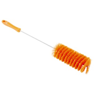 Vikan Bottle Brush Polypropylene Handle and Bristles 27 mm Bristle Length 60 mm Brush Diameter, Overall Length 510 mm 53707
