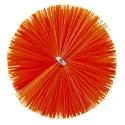 Vikan Bottle Brush Polypropylene Handle and Bristles 27 mm Bristle Length 60 mm Brush Diameter, Overall Length 510 mm 53707