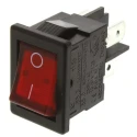 Arcolectric (Bulgin) Ltd Illuminated DPST On-Off Rocker Switch Panel H8553VBNACB