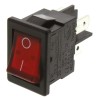 Arcolectric (Bulgin) Ltd Illuminated DPST On-Off Rocker Switch Panel H8553VBNACB
