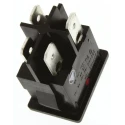 Arcolectric (Bulgin) Ltd Illuminated DPST On-Off Rocker Switch Panel H8553VBNACB