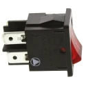 Arcolectric (Bulgin) Ltd Illuminated DPST On-Off Rocker Switch Panel H8553VBNACB
