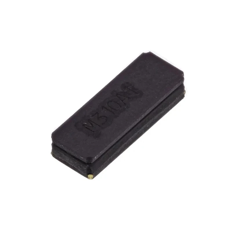 Micro Crystal 1 MHz Surface Mount Crystal ±100 ppm 10 pF Load Capacitance 2-Pin SMD Package CC4V-1.00000-TA-100