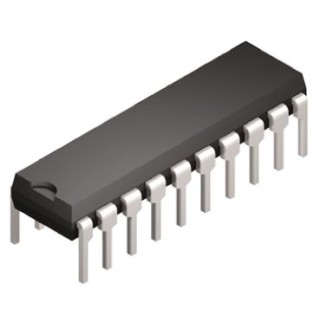 Texas Instruments 8-Bit Transparent Latch 3-State Logic IC, 20-Pin PDIP, Model SN74HC563N