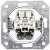Siemens DELTA Series 2-Way On-Off Flush Mount Light Switch 250V 10A Metal 5TA2156