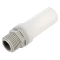 SMC Pneumatic Silencer Resin Threaded R 3/8 Inch 1 MPa Operating Pressure AN30-03