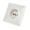 Siemens 16A White Flush Mount Screwless Outlet Socket Thermoplastic DELTA Range 5UB1580