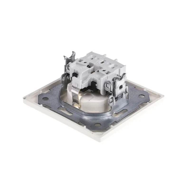 Siemens 16A White Flush Mount Screwless Outlet Socket Thermoplastic DELTA Range 5UB1580