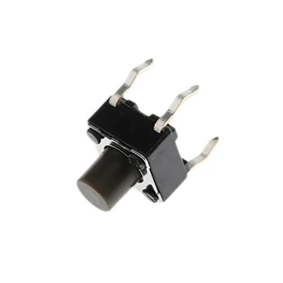 Alps Alpine Grey Tactile Switch Stem, 7 mm, SPST 50mA 12 V dc, Through Hole SKHHBWA010