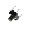 Alps Alpine Grey Tactile Switch Stem, 7 mm, SPST 50mA 12 V dc, Through Hole SKHHBWA010