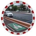 RS PRO Polycarbonate Outdoor Circular Convex Mirror, 130° View Angle 663-4595