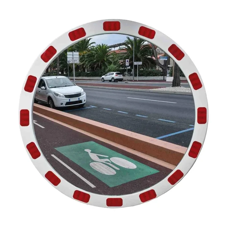 RS PRO Polycarbonate Outdoor Circular Convex Mirror, 130° View Angle 663-4595