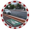 RS PRO Polycarbonate Outdoor Circular Convex Mirror, 130° View Angle 663-4595