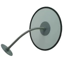 RS PRO Glass Indoor & Outdoor Circular Mirror 330 mm Diameter 130° View Angle Model 663-4589