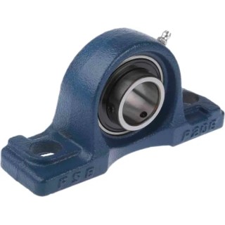 RS PRO Pillow Block Bearing Cast Iron Housing 30 mm ID 42.9 mm Centre Height UCP206