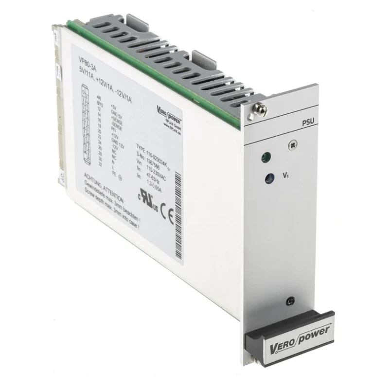 Eplax 80W 3 Output Switching Power Supply 12V dc 12A Rack Mount PK Series 116-020024K