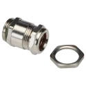 Lapp 52 Series 5 Cable Gland Kit M20 Thread, IP68, Nickel-Plated Brass, Max Cable Diameter 10.8mm 52105480 & 52032625