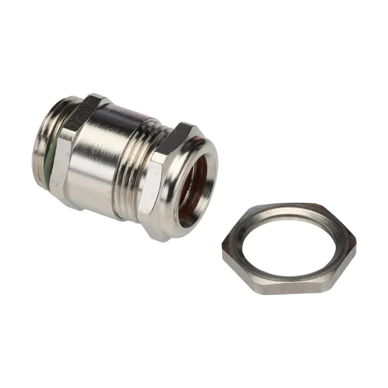 Lapp 52 Series 5 Cable Gland Kit M20 Thread, IP68, Nickel-Plated Brass, Max Cable Diameter 10.8mm 52105480 & 52032625
