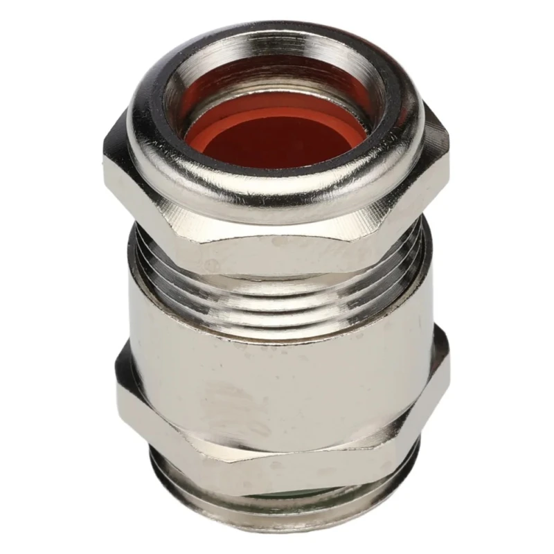 Lapp 52 Series 5 Cable Gland Kit M20 Thread, IP68, Nickel-Plated Brass, Max Cable Diameter 10.8mm 52105480 & 52032625