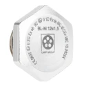 Lapp Cable Gland Blanking Plug Nickel Plated Brass M25 Thread 17.8 mm Diameter 52103103