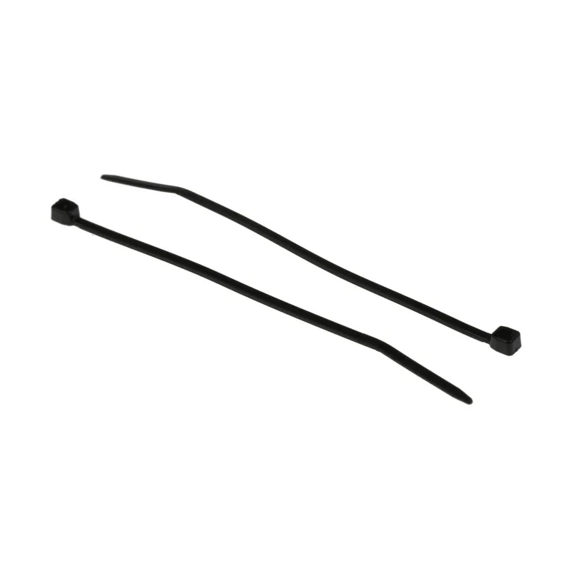 RS PRO Cable Tie Sub Miniature 71 mm Length x 1.6 mm Width Black Polyamide 66 664-2887