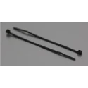 RS PRO Cable Tie Sub Miniature 71 mm Length x 1.6 mm Width Black Polyamide 66 664-2887