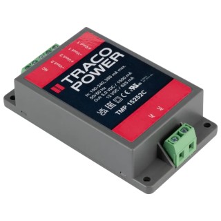 TRACOPOWER Dual Output 15W Switching Power Supply 2 Output 12V dc 264V ac TMP 15252C
