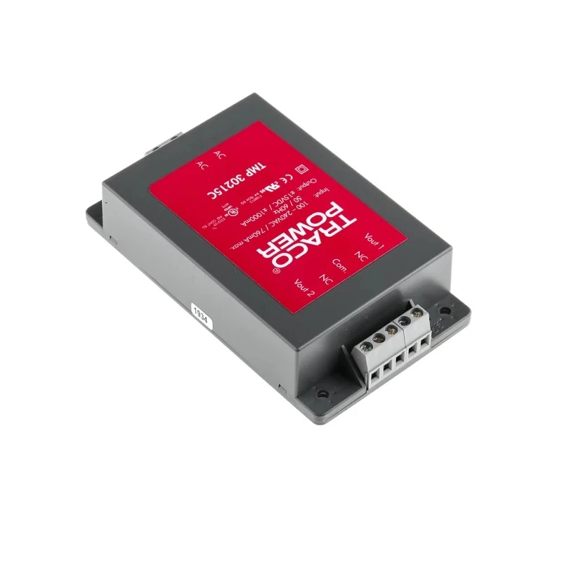 TRACOPOWER Switching Power Supply 2 Output 15V DC 30W 264V AC TMP 30215C