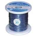 Sunhayato JUNFLON Series Blue 0.05 mm² Hook Up Wire, 30 AWG, 100 m, Ethylene Tetrafluoroethylene AWG30-100-U
