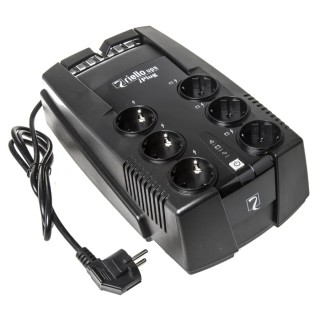 Riello Uninterruptible Power Supply Offline 600 VA 360 W Stand Alone 220-240 V AC 8 Outlets IPLUG 60