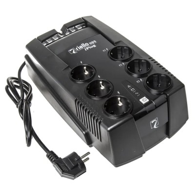 Riello Uninterruptible Power Supply Offline 600 VA 360 W Stand Alone 220-240 V AC 8 Outlets IPLUG 60