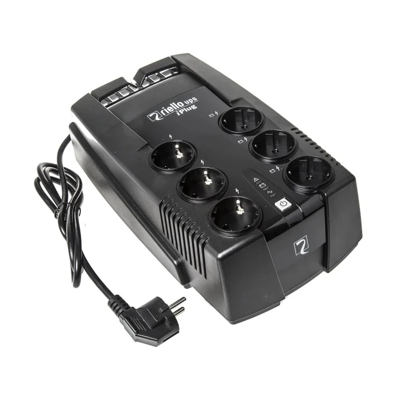 Riello Uninterruptible Power Supply Offline 600 VA 360 W Stand Alone 220-240 V AC 8 Outlets IPLUG 60