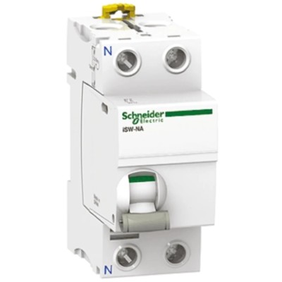 Schneider Electric 1-Pole DIN Rail Isolator Switch IP20 40A Grey Handle A9S70640