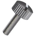 Yahata Neji Brass Metric Thumb Screw, Nickel Plated Finish, 10 mm KSS M5X10