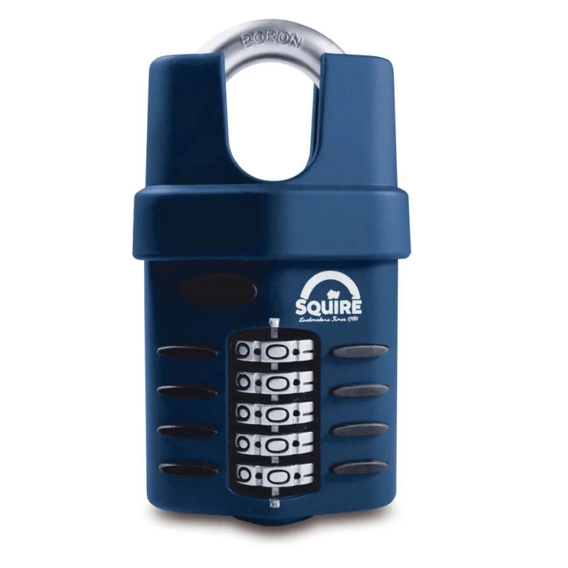 Squire Die Cast Combination Padlock Weatherproof 10 mm Shackle 6 mm Body RS CP60CS