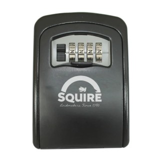 Squire Key Lock Box Wall Mount Die Cast Black 85mm x 120mm x 35mm RS Key Keep