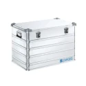Zarges K 470 Metal Waterproof Watertight Transit Case, Aluminium, Silver, IP54, Lockable, 530 mm x 830 mm x 550 mm 40844