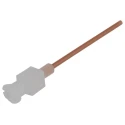 Metcal Brown 16 Gauge Dispensing Tip for Luer Lok Style Syringes 38mm Length 916150-PTS
