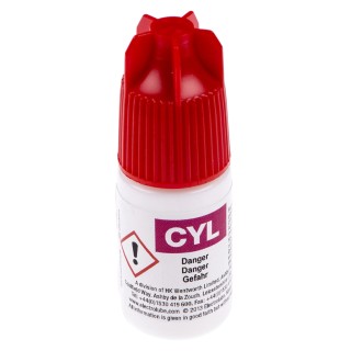 Electrolube Cyanoacrylate Adhesive Transparent Liquid 6 x 5 ml Bottle Cyanolube 665-4824