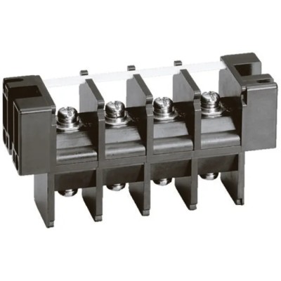Sato Parts Barrier Strip 10 Contact, 21 mm Pitch, 2 Row, 600V, 60A ML-5100-M5-5P