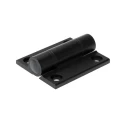 RS PRO Black Anodised Aluminium Butt Hinge Screw Fixing 65 mm x 55 mm x 4.5 mm 770-3002