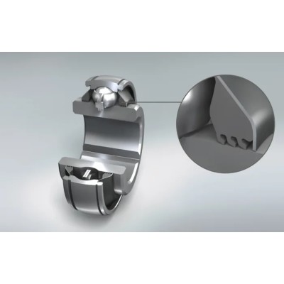 NSK-RHP Bearing Insert 25 mm Inside Diameter 34 mm Outside Diameter Set Screw Lock T1025-25G