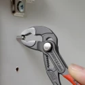 Knipex Cobra® 1-Piece Water Pump Plier, 125mm Overall Length, 27mm Jaw Opening, 13 Positions 87 01 125