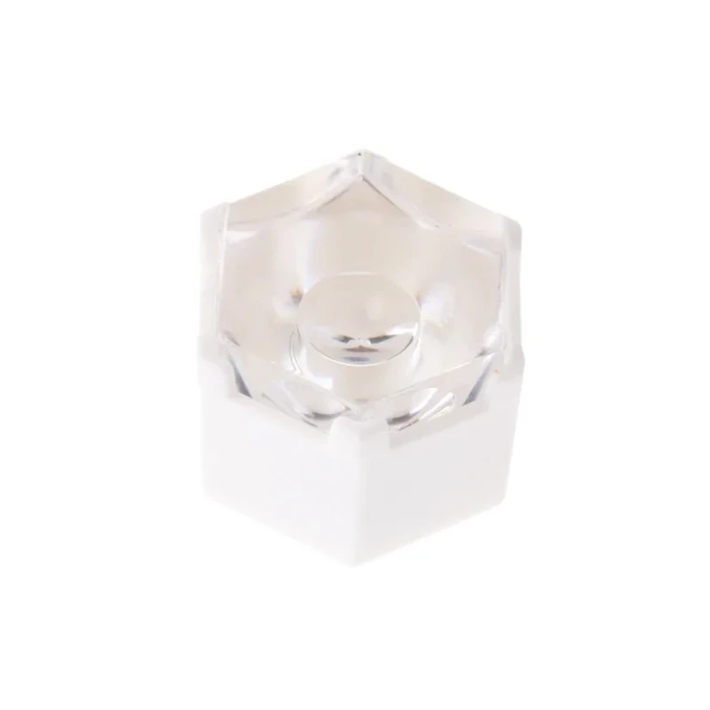 Polymer Optics Modular LED Optics Series Lens Assembly, Wide Angle Emission Pattern, 6 Legs, 6 ° Viewing Angle 120/180