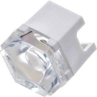 Polymer Optics Modular LED Optics Series Lens Assembly, 6 ° Oval Emission, 6 Legs, Optical Grade Polycarbonate 120/127